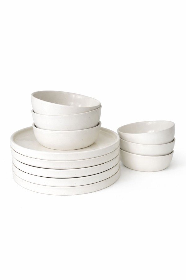 Producto - Set 12 piezas / 6 platos / 6 cuencos