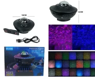 Producto - Proyector Luz Galaxia Estrellas Led Parlante Velador Lampara