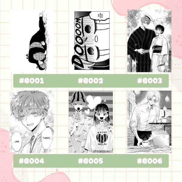 Producto - Tamon's B-side // Postales foil - 2