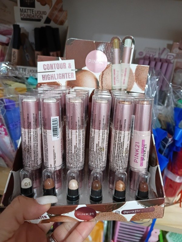Producto - Contorno+ iluminador Pink 21