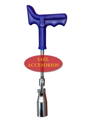 Producto - LLAVE SACA BUJIAS ARTICULADA REFORZADA