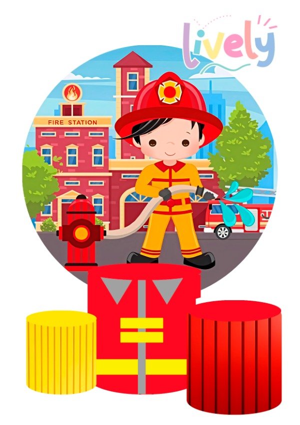 Producto - COMBO BOMBERO NIÑO