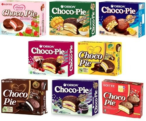 Producto - Choco pie (Ingrese para elegir sabores)