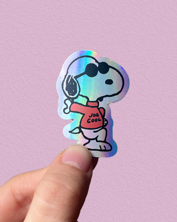 Producto - SNOOPY HOLO -  Sticker Individual Holografico Random