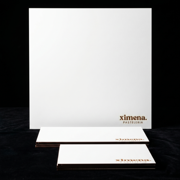Producto - Base/Bandeja Fibroplus Cuadrada Personalizada