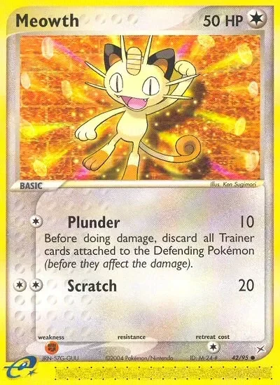 Producto - Meowth (42/95) [EX: Team Magma vs Team Aqua]