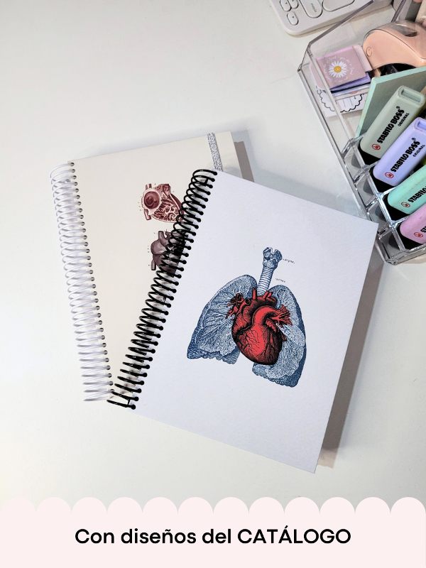 Producto - Cuaderno A5 tapa dura DISEÑO A ELECCION