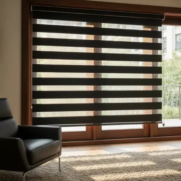 Producto - Cortina Roller Noche y Dia Zebra 220x220 cm