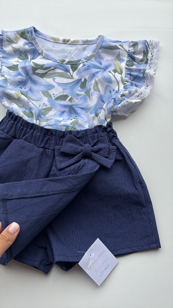 Producto - Short pollera con moño 4 al 12 - 1