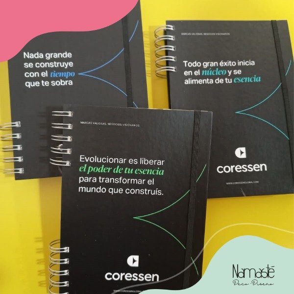Producto - 3 Cuadernos personalizados 150 hojas lisas o renglones