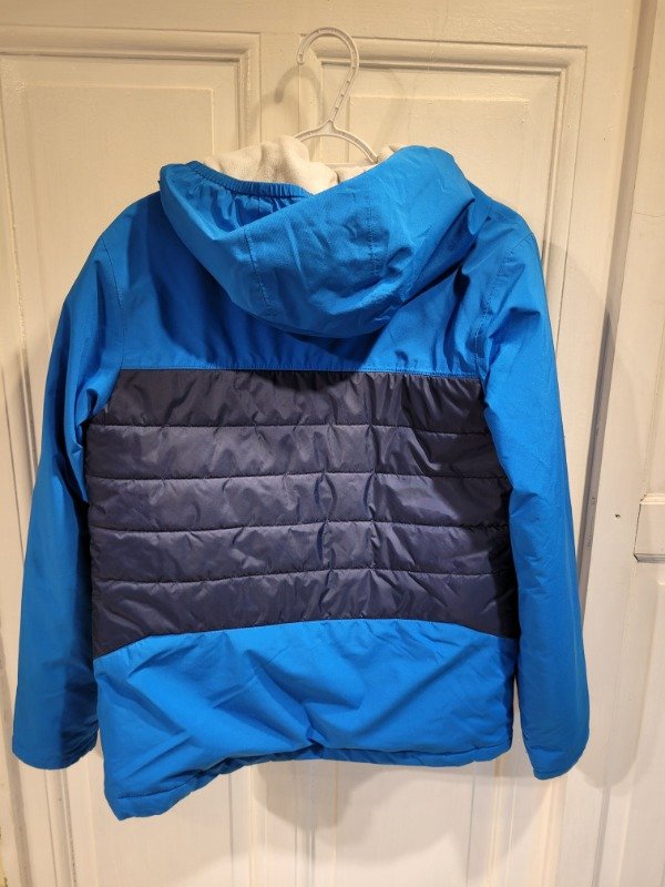 Producto - Campera ski COLUMBIA azul c/trampa de nieve- Talle 16 años amplia- PRECIO:190X - 6
