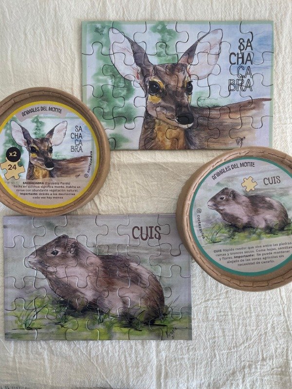 Producto - Rompecabezas x2 Sacha/Cuis