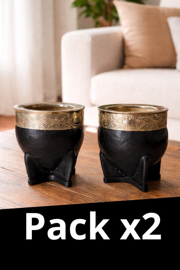 Producto - Pack x2 - MATE IMPERIAL NEGRO