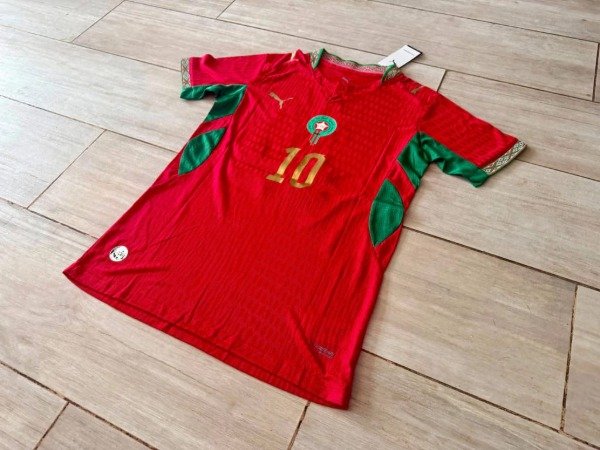 Producto - CAMISETA MARRUECOS IMPORTADA TITULAR 2026 #10 BRAHIM DÍAZ - 6