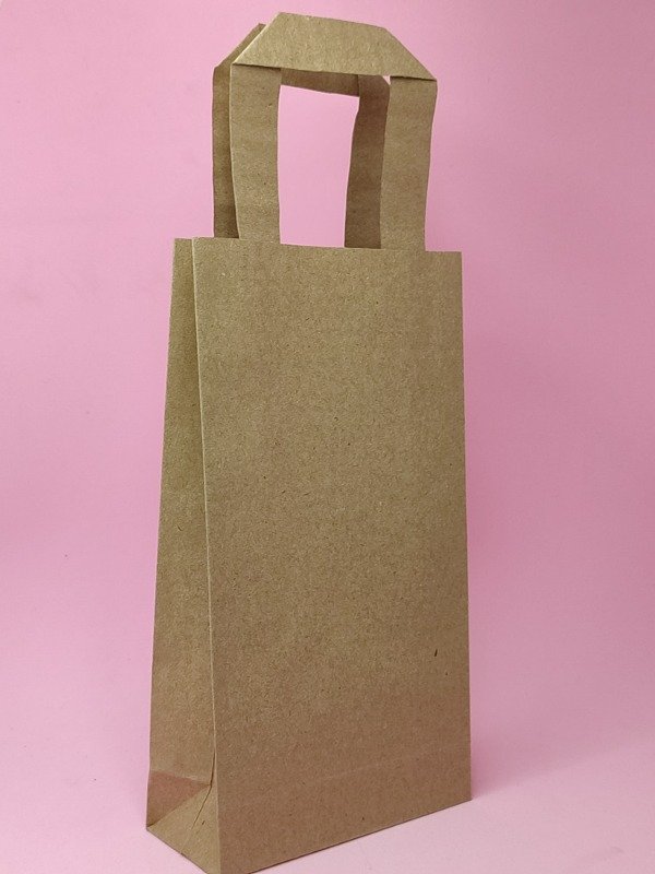 Producto - Bolsitas con manija color madera