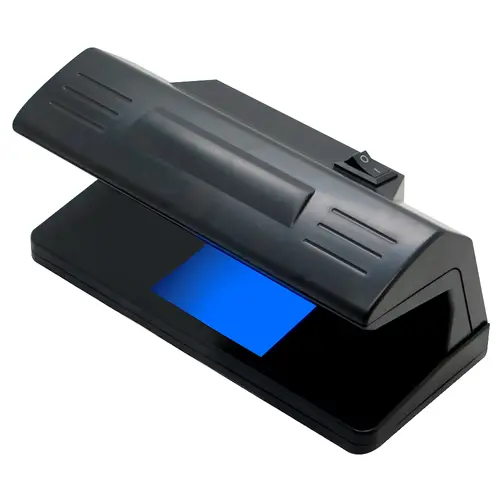 Producto - Detector de Billetes Falsos -luz UV 4W -c/regla -black -Gadnic C432uv (CONT0032)