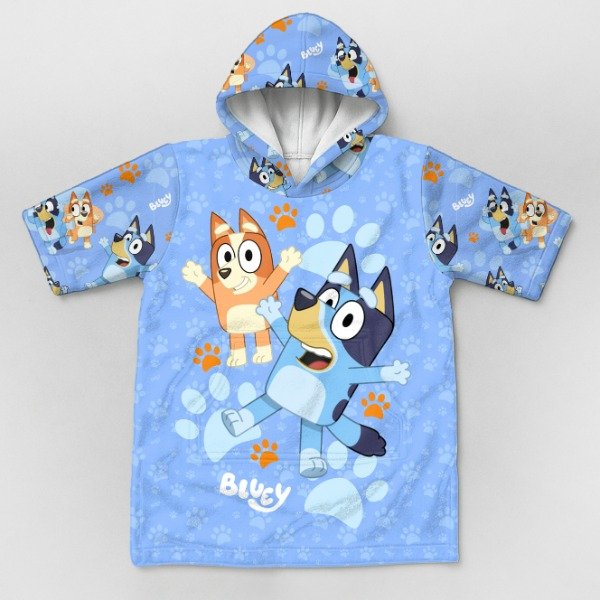 Producto - MAXIPONCHO TOALLA Bluey C