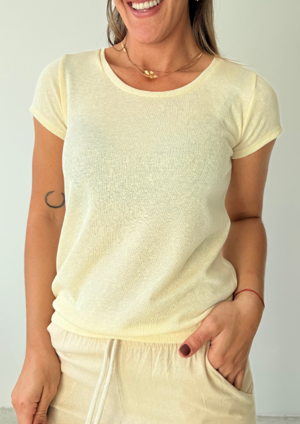 Producto - Remera FRESIA - Amarilla