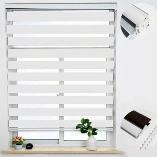 Producto - CORTINA ROLLER NOCHE Y DIA DE PVC y ALUMINIO 140x200CM