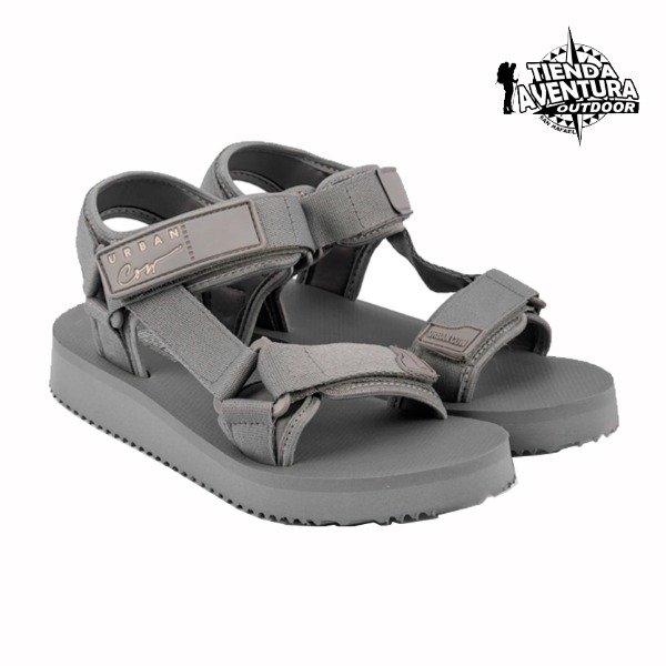 Producto - Sandalia URBAN COW Tanger (Gris) - 1