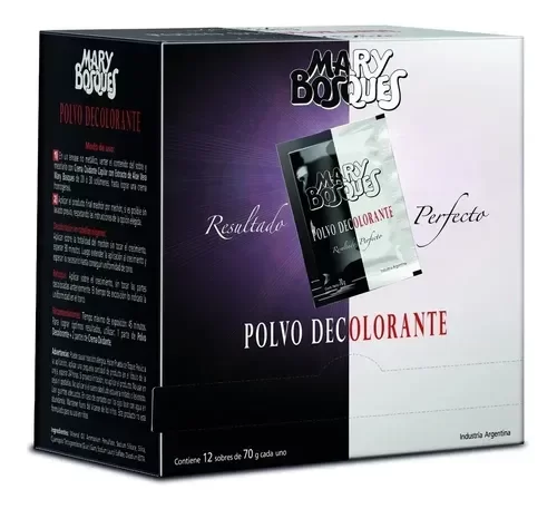 Producto - Polvo Decolarante Mary Bosques x70g