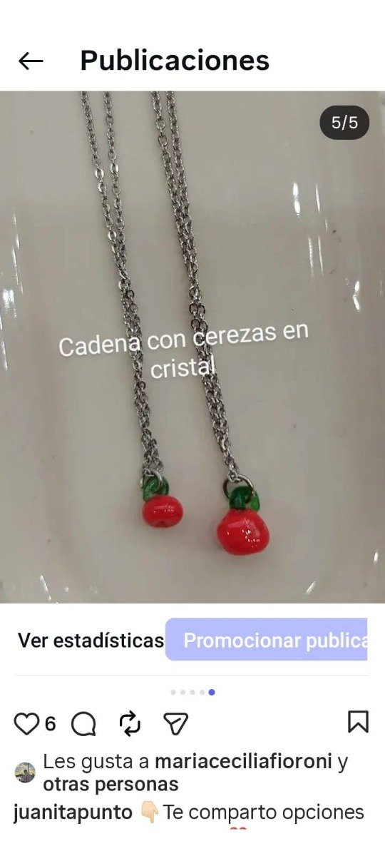 Producto - Mini dijes con cadena