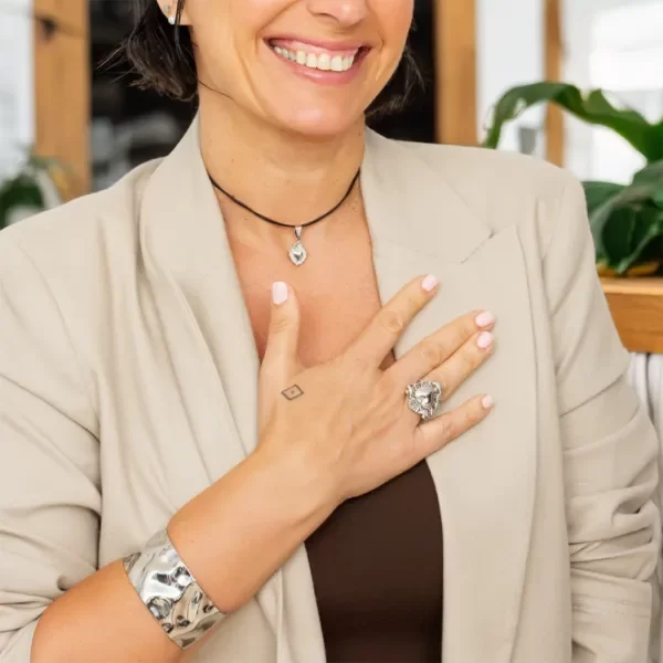 Producto - ANILLO ACERO GRATITUD