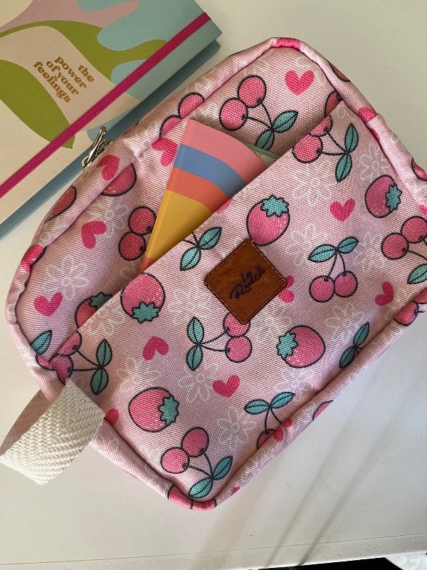 Producto - Porta agenda cereza