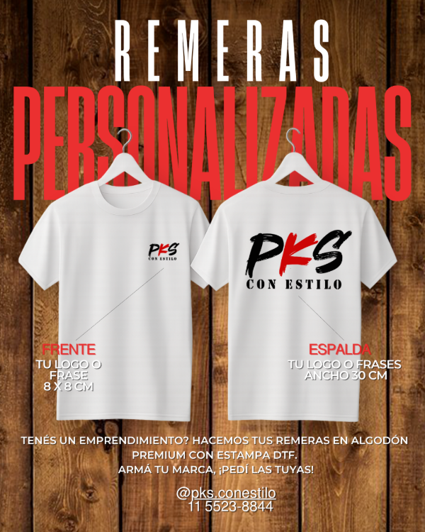 Producto - personaliza tu remera - 0