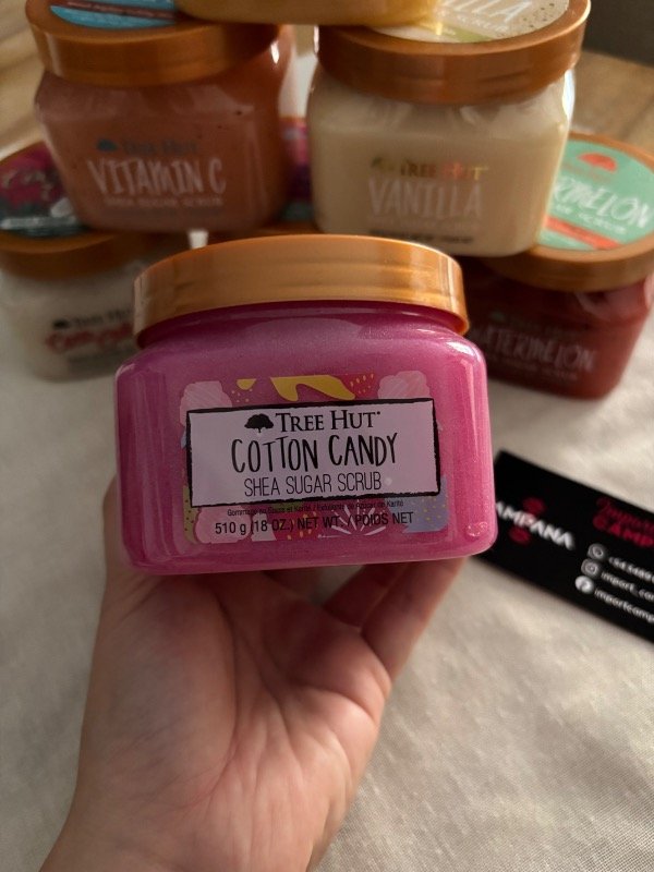 Producto - Tree Hut Shea Sugar Scrub - Cotton Candy