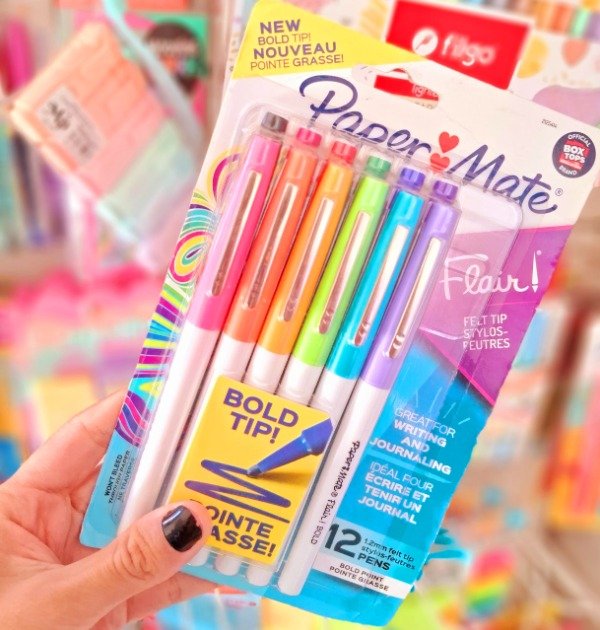 Producto - Marcadores 1.2mm. "Flair Bold" X12 - Paper Mate