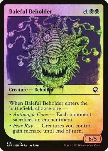 Producto - Baleful Beholder (Showcase Foil)