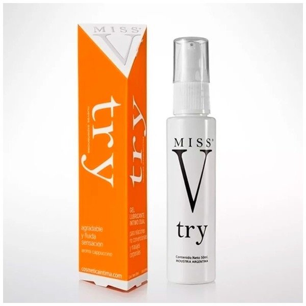 Producto - Gel Anal Try Lubricante Intimo Cappuccino Miss V 50ml.