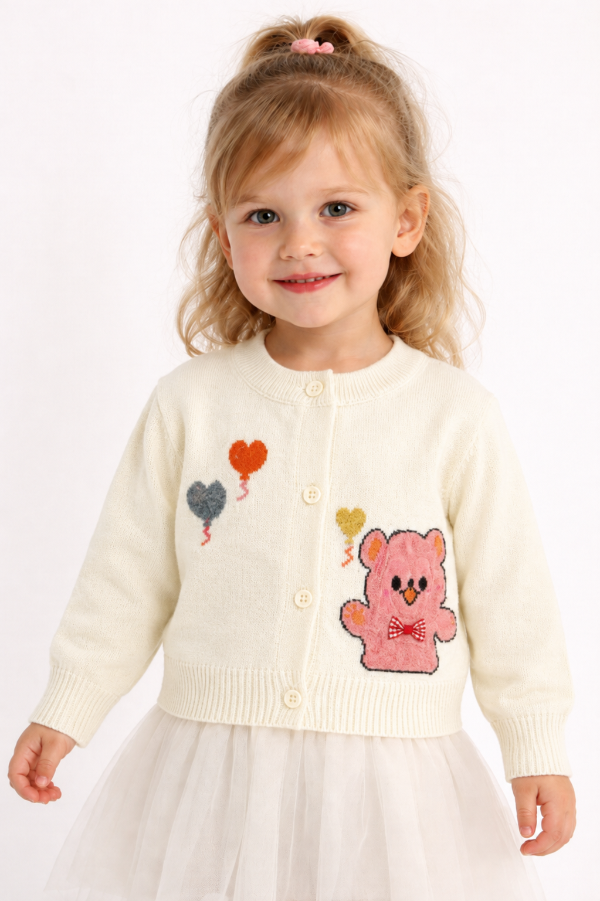 Producto - SAQUITO HILO CON LYCRA BEBA BORDADO - 1