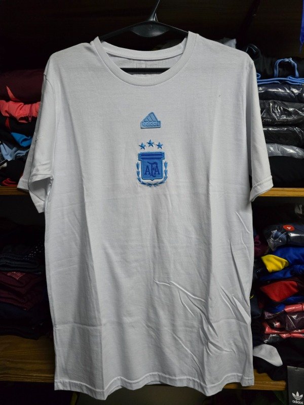 Producto - Remera AFA Algodón Blanca Copa América