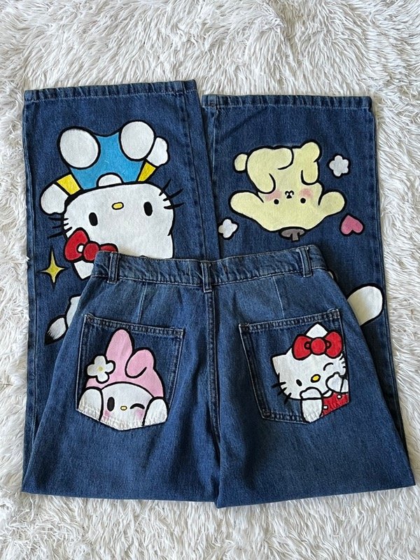 Pantalón baggy custom talle 38 — imagen 3