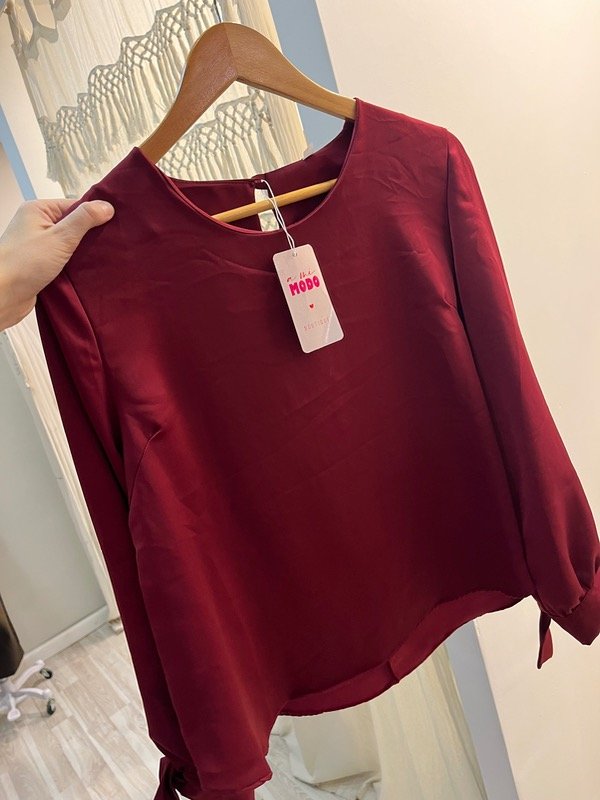 Producto - Blusa Galo bordo