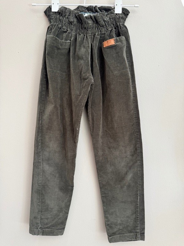 Producto - Babucha pana CRAYON 10 años so93