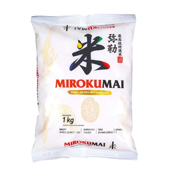 Producto - Arroz Akitakomachi - Mirokumai x 1 Kg.