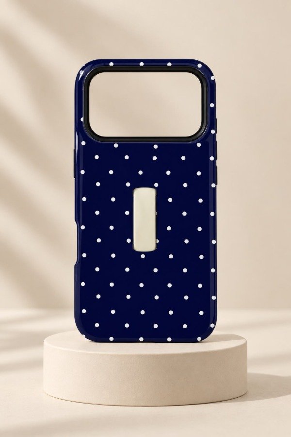 Producto - Case giippa lunares con anillito - 0