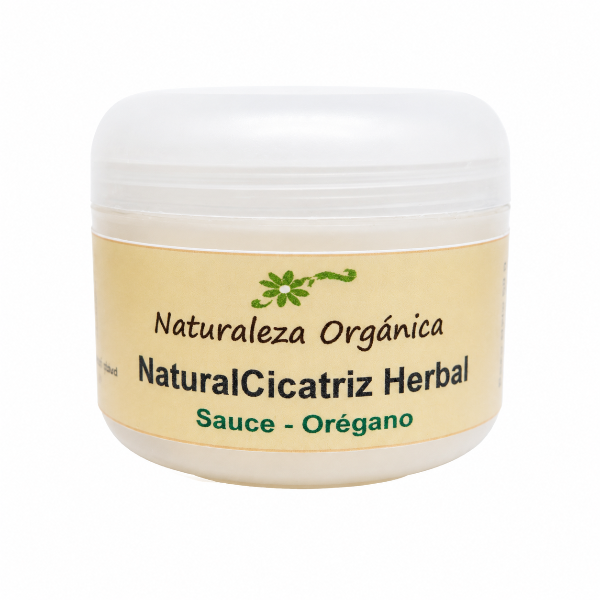 Producto - Crema Regeneradora NaturalCicatriz Herbal con Sauce y Orégano