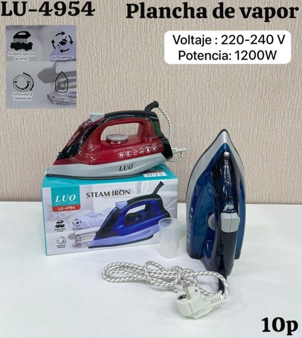 Producto - Plancha a vapor Luo-4954