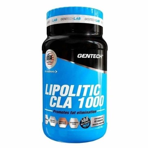 Producto - Reductor De Grasa CLA 1000 GENTECH / 60 Cáps - Lipolítico
