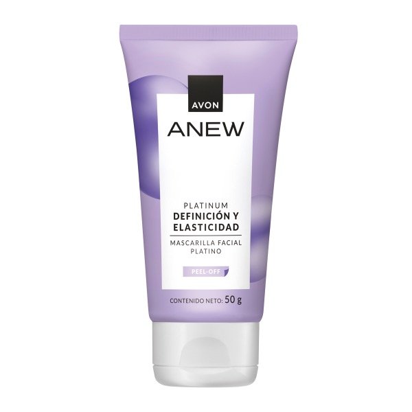 Producto - Mascarilla facial peel off Platinum Anew- Avon