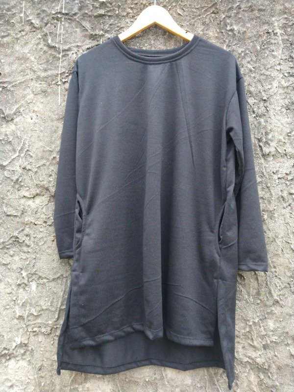 Producto - Largo lanilla negro