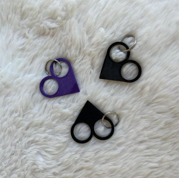 Producto - Llaveros Defensa personal corazón