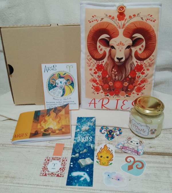 Producto - Caja literaria signos del zodiaco