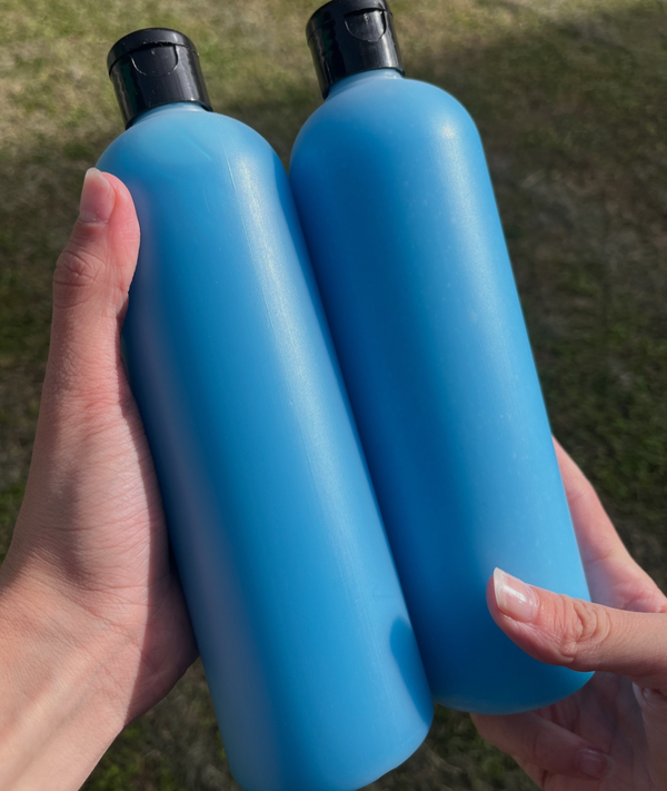 Producto - (COMBO) SHAMPOO Y ACONDICIONADOR ORGÁNICO - COLAGENO Y LINO