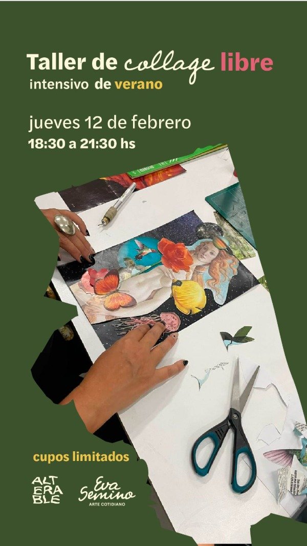 Producto - Taller de collage libre