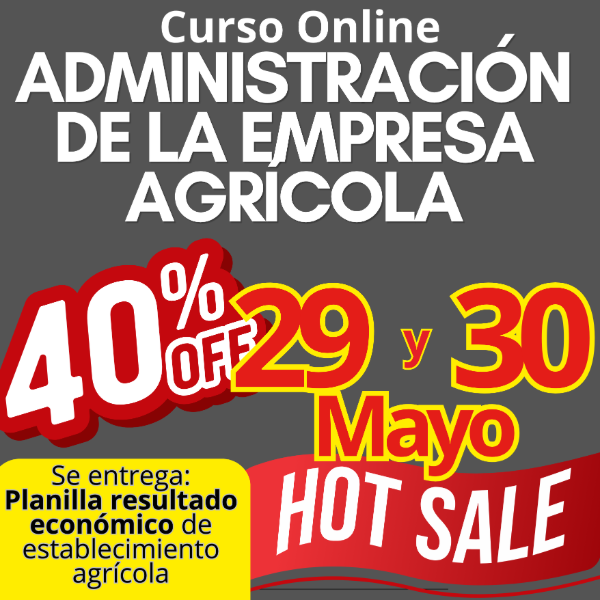 Producto - Curso Online Administración de la empresa agrícola